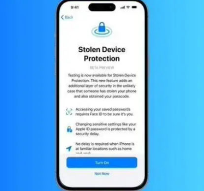 凤县苹果授权维修店分享被盗设备保护功能开启方法