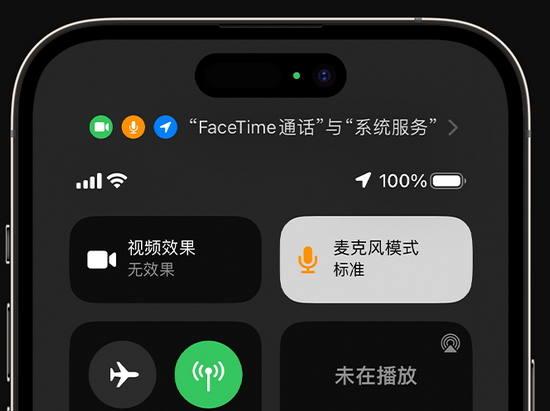 凤县苹果授权维修网点分享iPhone在通话时让你的声音更清晰 